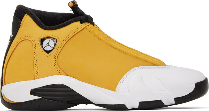 14 jordans yellow