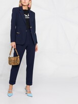 Thumbnail for your product : Boutique Moschino Horsebit-Detail Single-Breasted Blazer