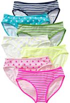 Thumbnail for your product : Old Navy Girls Patterned Bikini 7-Packs