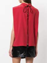 Thumbnail for your product : Philosophy di Lorenzo Serafini striped sleeveless shirt