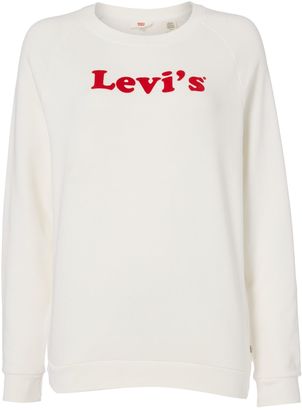 Levi's Crew Neck Logo graphic sweater