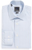 Thumbnail for your product : David Donahue Trim Fit Plaid Dress Shirt