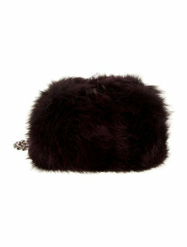 Prada Fox Fur SnakeskinTrimmed Bag w/ Tags ShopStyle