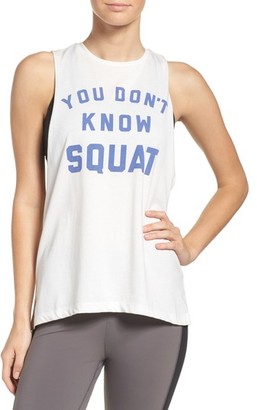 Reebok Women's You Don'T Know Squat Muscle Tank