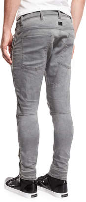 G Star G-Star 5620 3D Super-Slim Ankle-Zip Jeans, Aged Cobler