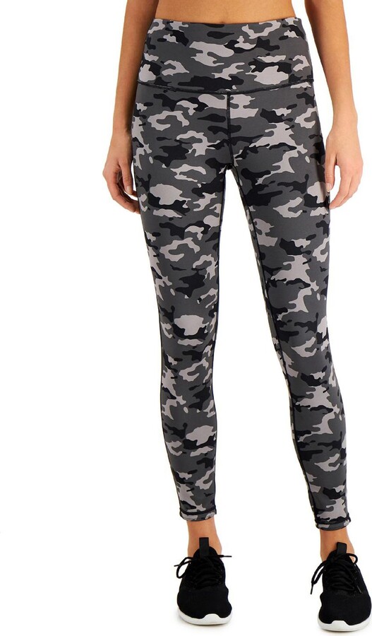 Ideology Womens Camo Gym Athletic Leggings - ShopStyle Activewear Pants