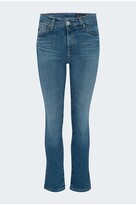 Thumbnail for your product : AG Jeans Mari Slim Straight Crop in Montecito