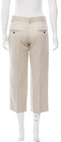 Thumbnail for your product : Isabel Marant Cropped Straight-Leg Pants