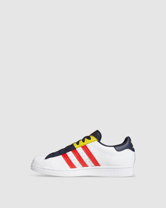 adidas Men's White Sneakers - Superstar Shoes - Size One Size, 8 at The Iconic