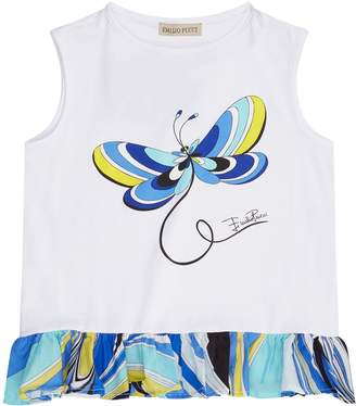 Emilio Pucci Butterfly Print Top