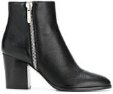 Thumbnail for your product : Sergio Rossi side zipped ankle boots