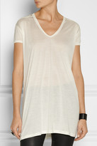 Thumbnail for your product : Rick Owens Silk-jersey T-shirt