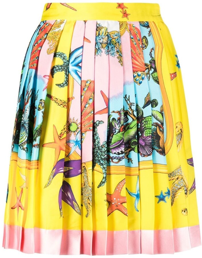 Yellow Knee Length Skirt | Shop the world's largest collection of 