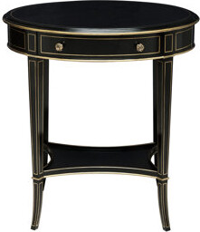 Maitland-Smith Solid Wood End Table with Storage