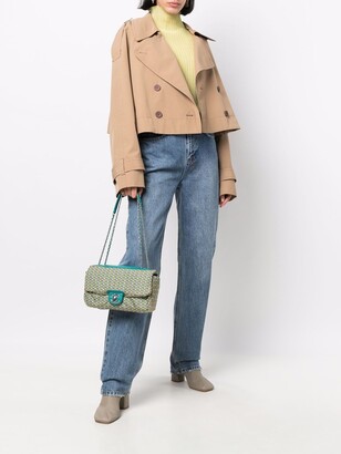 Chanel Pre Owned 2016 Rain-Cover Classic Flap shoulder bag - ShopStyle