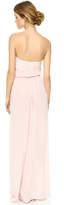 Thumbnail for your product : Zimmermann Strapless Draped Maxi Dress
