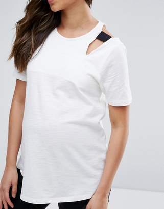 ASOS Maternity Insert Shoulder T-Shirt