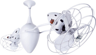 Matthews Fan Company 48" Ar Ruthiane 6 - Blade Caged Ceiling Fan with Wall Control