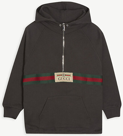 Gucci logo-embroidered Sleeveless Cropped Sweatshirt - Farfetch