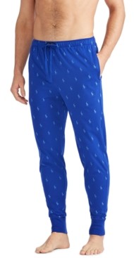 Polo Ralph Lauren Men's Knit Allover Pony-Print Jogger Pajama Pants -  ShopStyle Bottoms