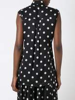 Thumbnail for your product : Christian Wijnants polka dot patterned top