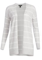 Thumbnail for your product : Saks Fifth Avenue COLLECTION Striped Featherweight Cashmere Cardigan