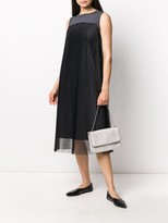 Thumbnail for your product : Fabiana Filippi Micro Pleated Midi Dress
