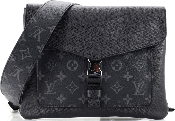 Louis Vuitton Black Monogram Taigarama Outdoor Pouch