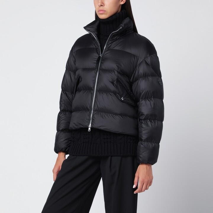 Moncler X Edward Enninful Black zip down jacket