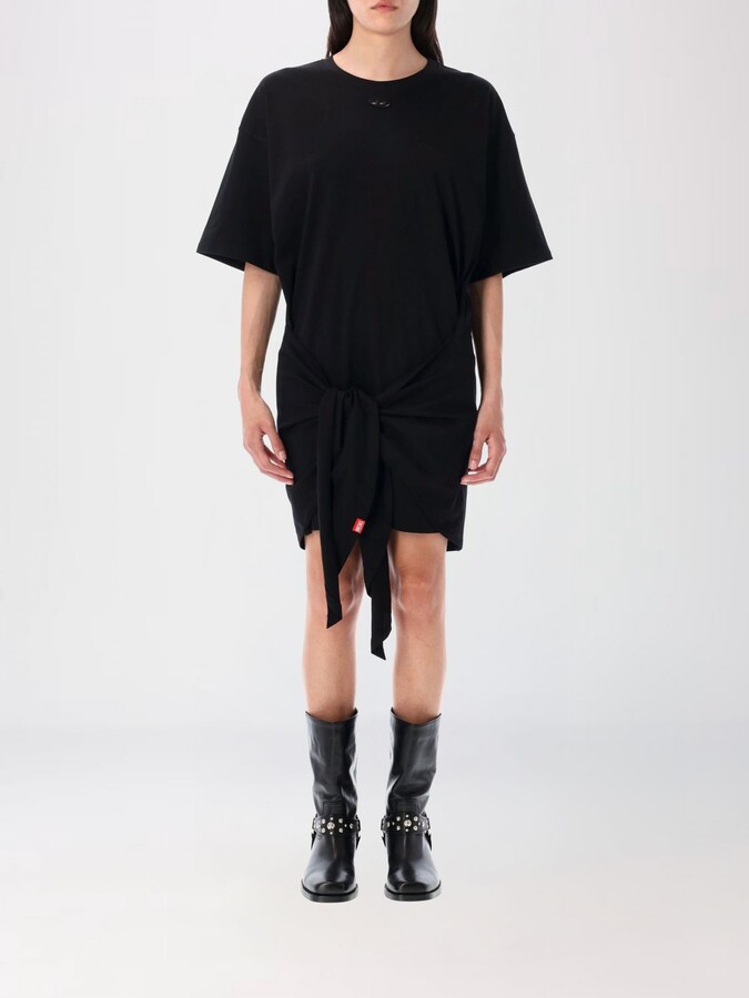 Diesel Dress Woman color Black