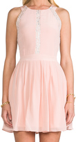 Thumbnail for your product : Line & Dot Lace Insert Pleat Dress