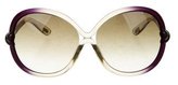Thumbnail for your product : Tom Ford Sonja Oversize Sunglasses