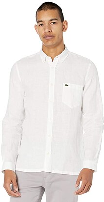 Lacoste Mens Button Down Shirts | Shop the world's largest collection of  fashion | ShopStyle
