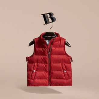 Burberry Wool Blend Pea Coat with Detachable Gilet