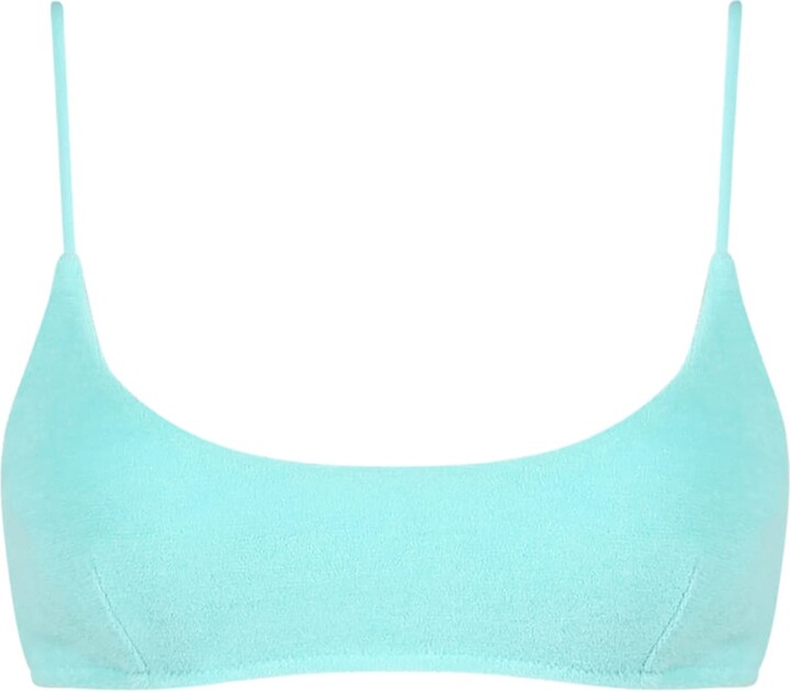 Woman Terry Bralette Beach Top Judy