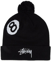 Thumbnail for your product : Stussy 8-Ball pom pom beanie