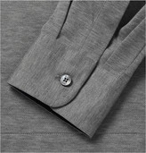 Thumbnail for your product : Brioni Long-Sleeved Cotton-Piqué Polo Shirt