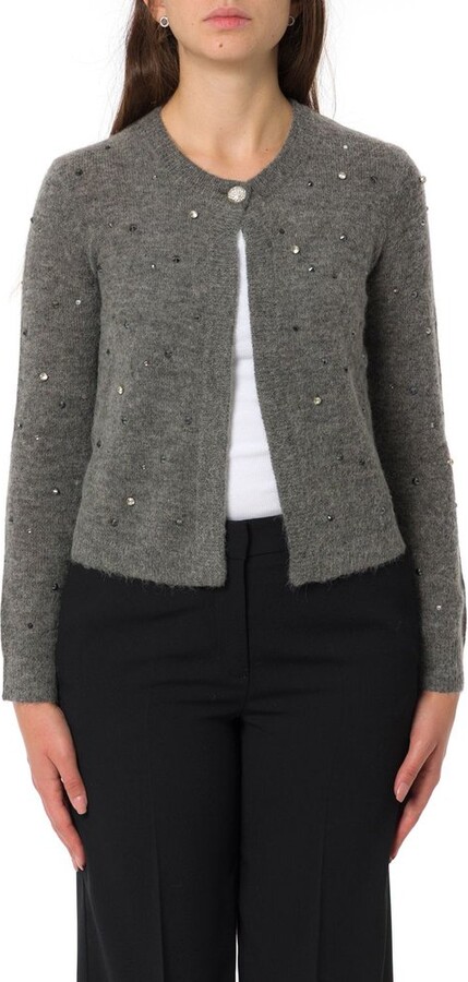 Pennyblack Mastino Embellished Boxy Cardigan