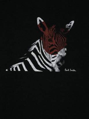 Paul Smith Junior TEEN zebra print sweatshirt