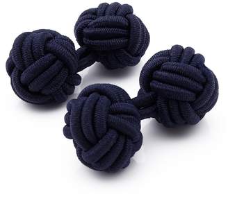 HAWSON Vintage Silk Knot Cufflinks for Men Shirt Accessories with Gift Bag