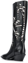 Thumbnail for your product : A.F.Vandevorst Palm Tree Patterned Boots
