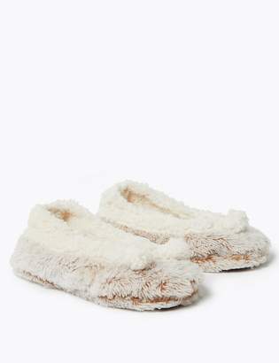 Marks and Spencer Fleece Lined Hedgehog Slipper Socks