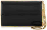 Thumbnail for your product : Jimmy Choo Carmen Black Patent Clutch Bag with Chain Wristlet