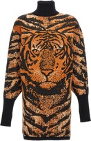 Tiger Intarsia Dress 