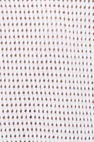 Thumbnail for your product : Minnie Rose Mesh Pullover in White