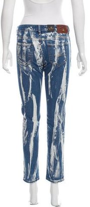 Vivienne Westwood Mid-Rise Distressed Skinny Jeans w/ Tags