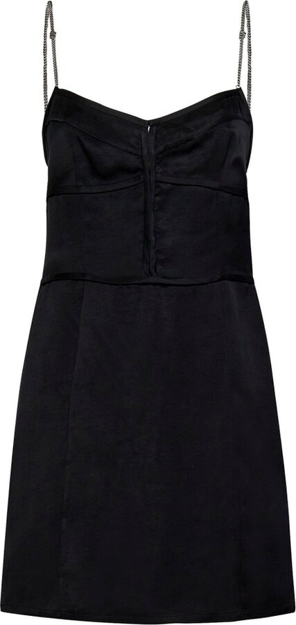 Palm Angels V-Neck Mini Dress