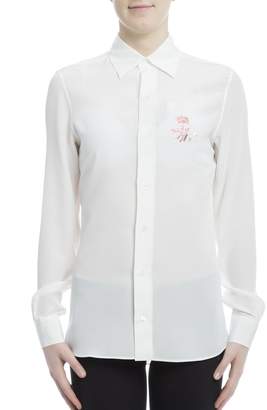 Loewe White Silk Shirt