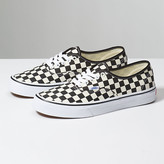 black and white checkered authentic vans