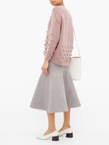 Thumbnail for your product : Vika Gazinskaya Oversized Bobble-stitch Sweater - Light Pink